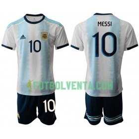 Camiseta de fútbol Argentina MESSI 10 Niños 1ª equipación Copa América 2019